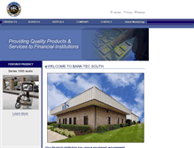 Tablet Screenshot of bank-tecsouth.com
